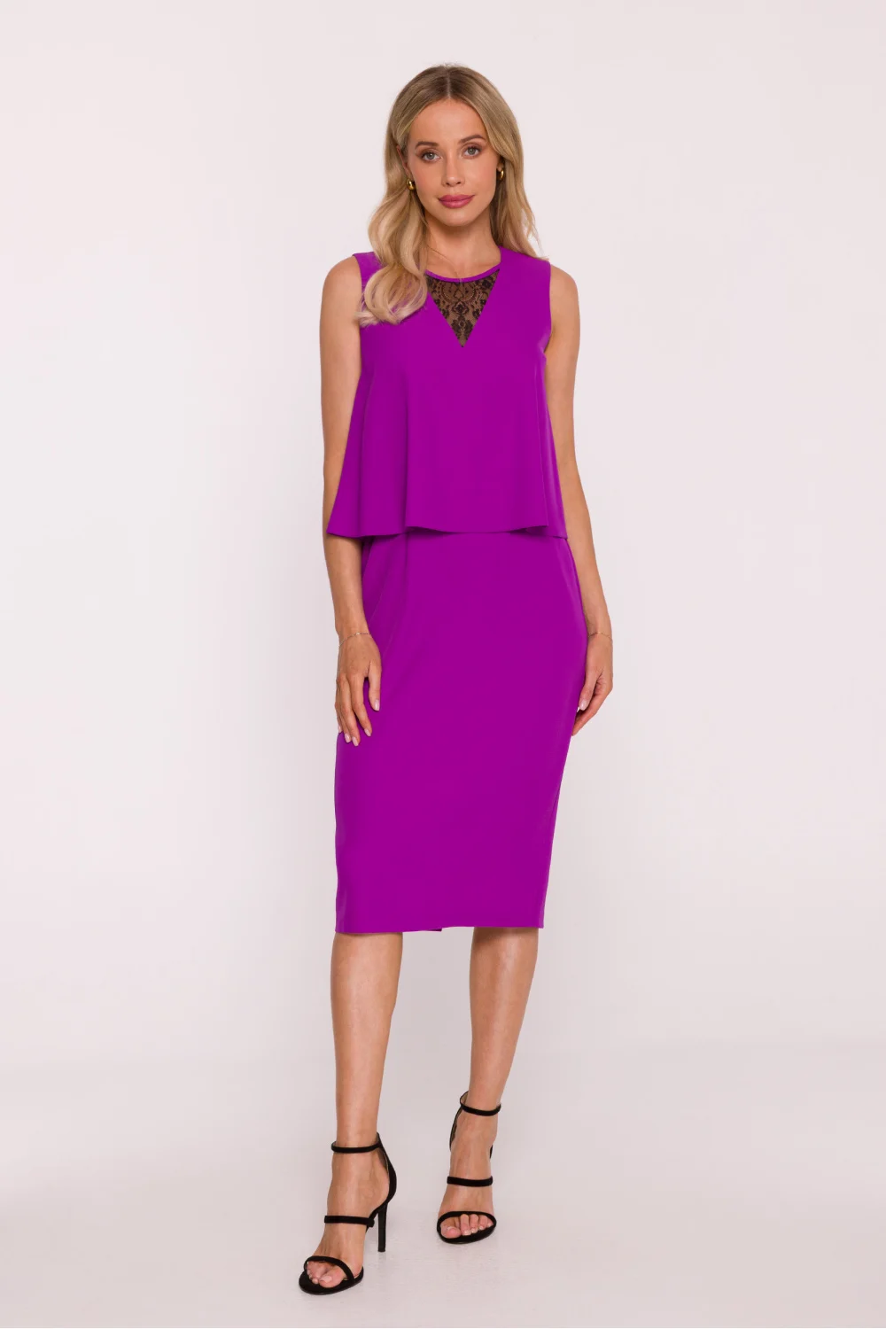 Robe de soirée violette