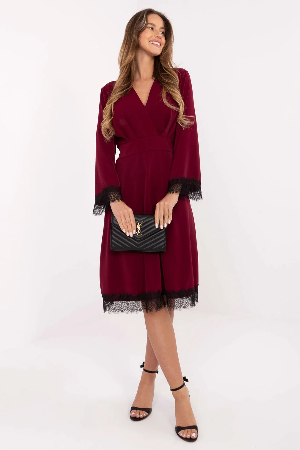 Robe de cocktail rouge