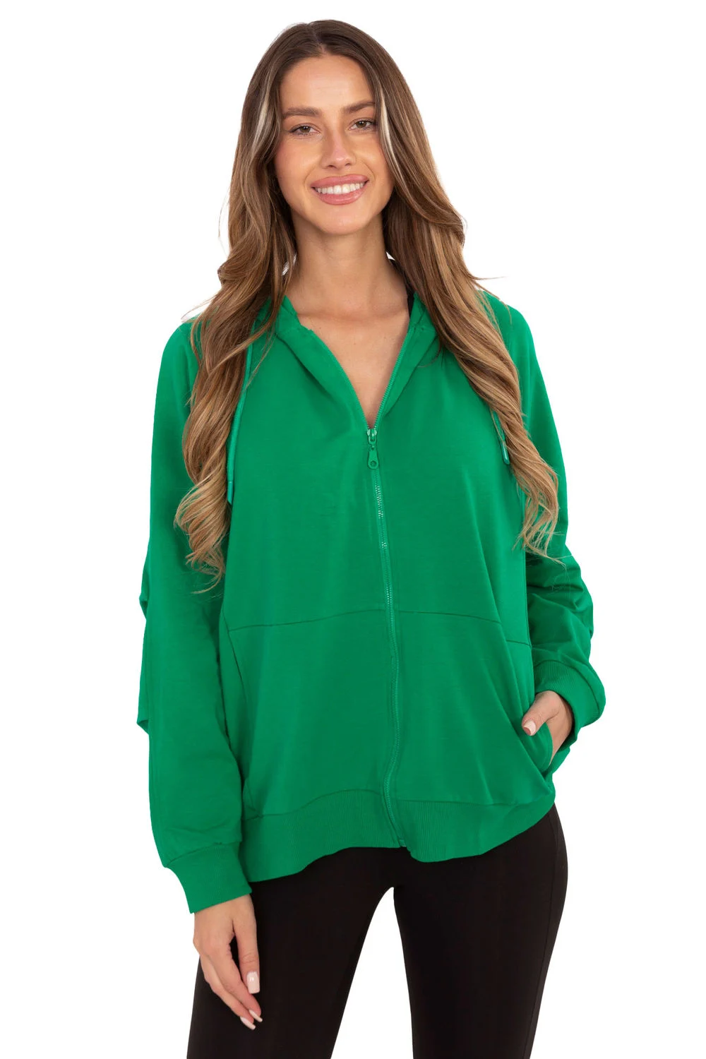 Sweatshirt vert