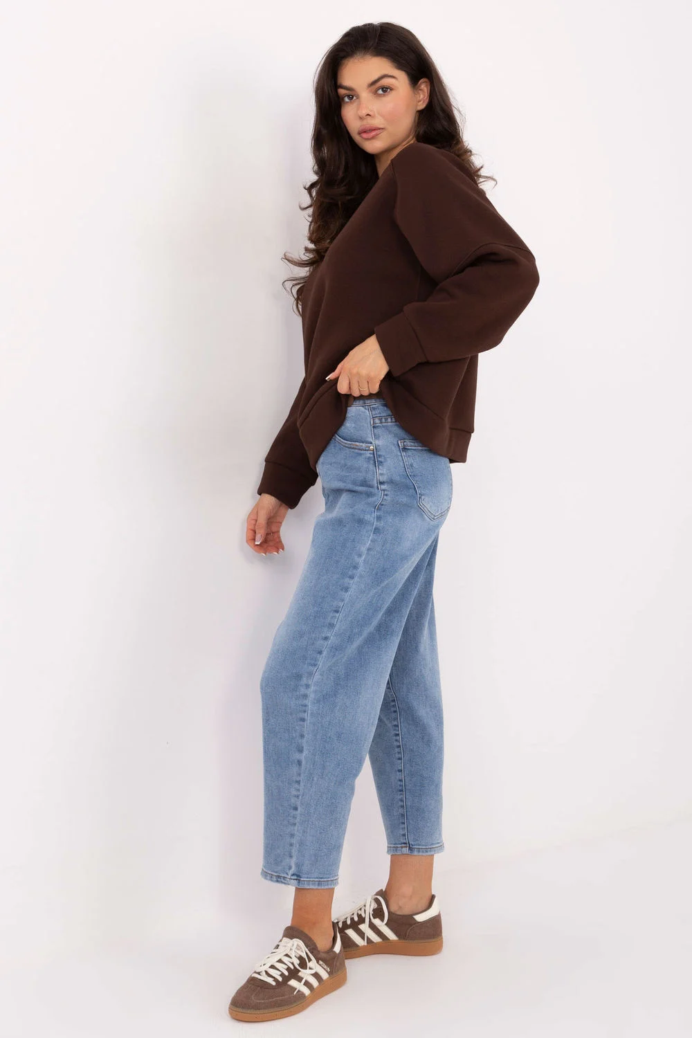 Sweatshirt brun – Image 4