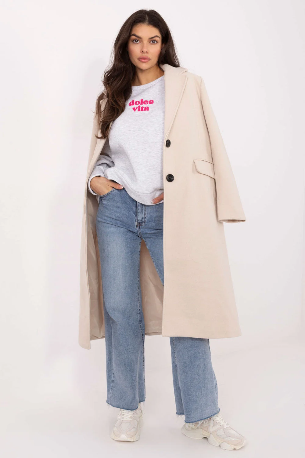 Sweatshirt gris – Image 2