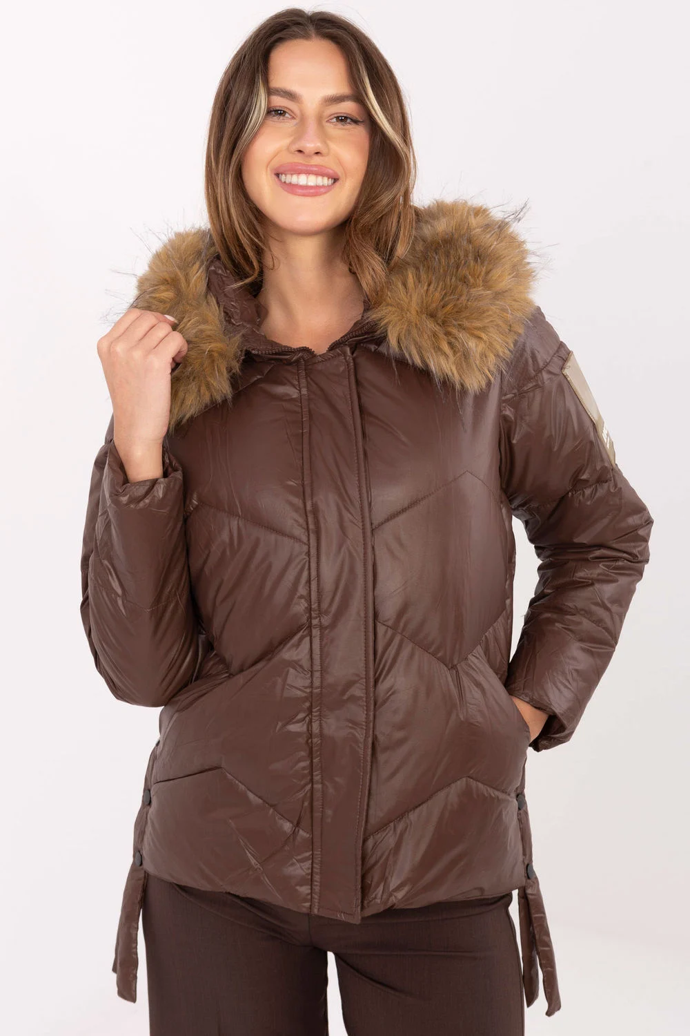 Veste brune