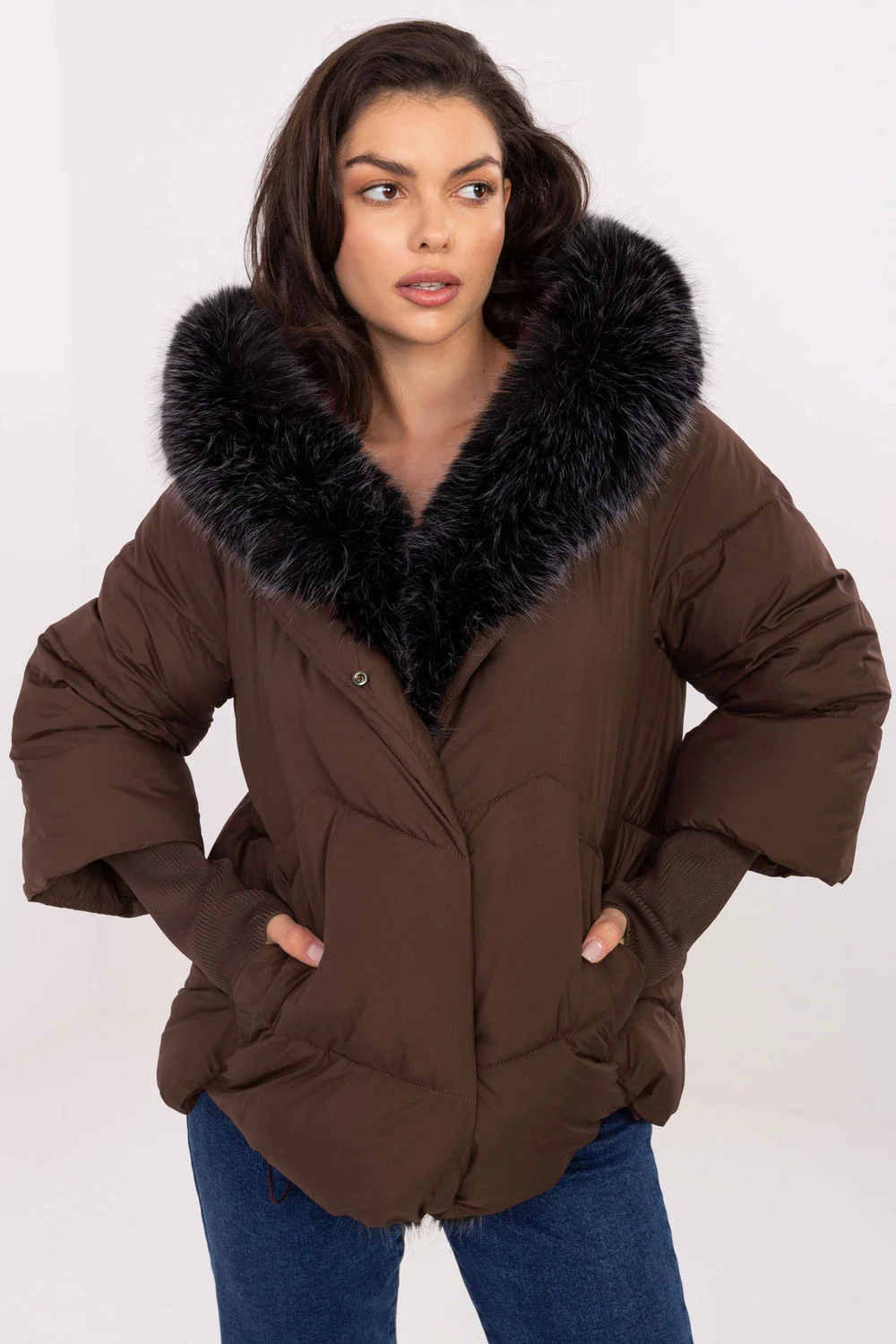 Veste brune