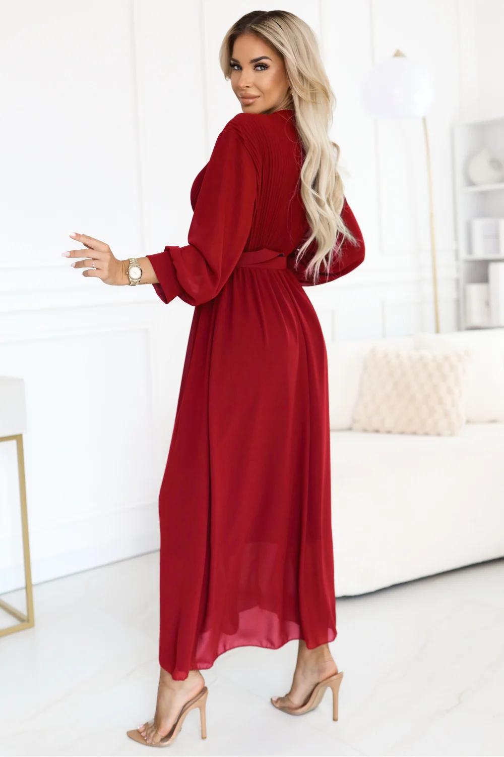 Robe de jour rouge – Image 2