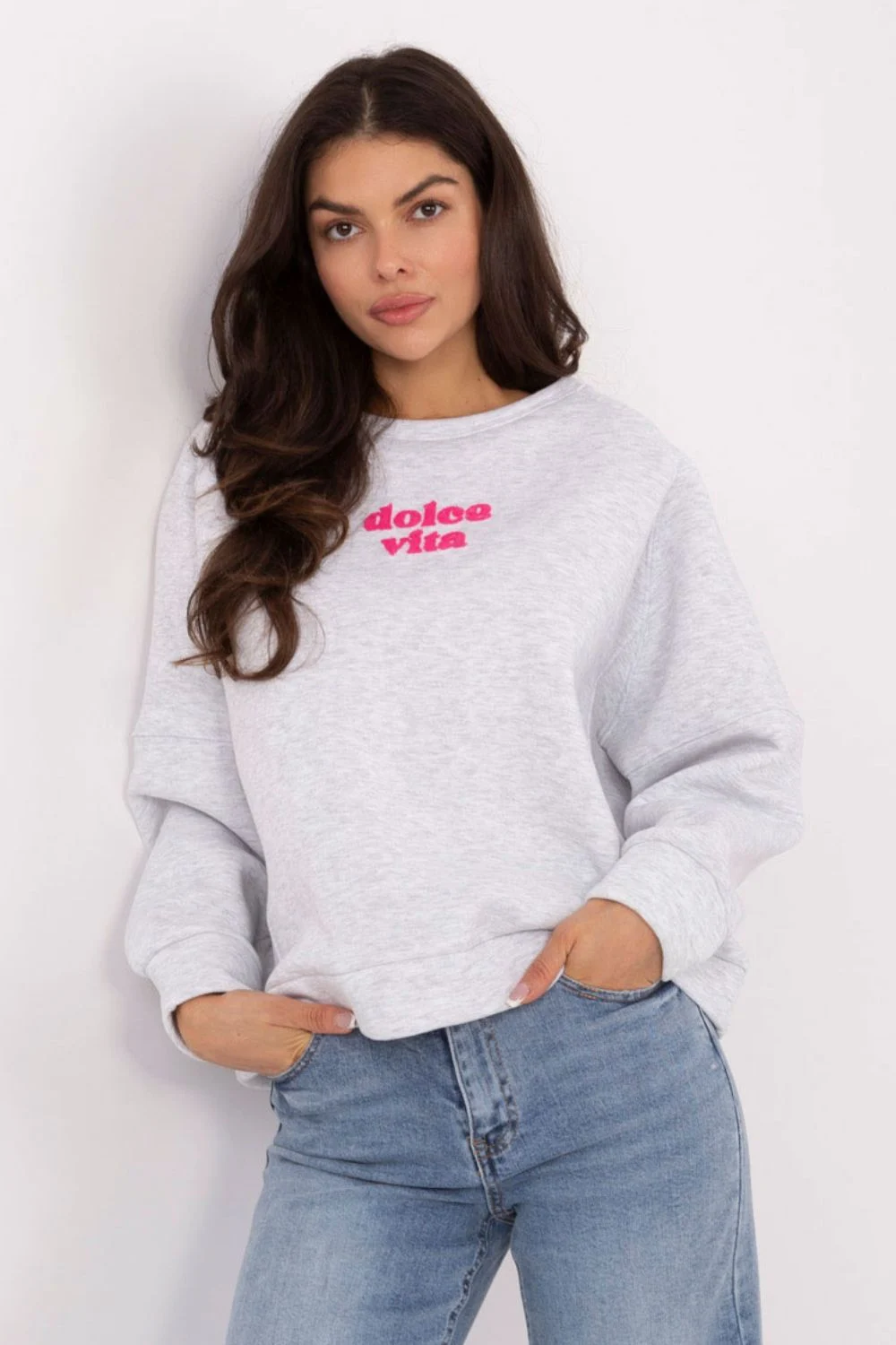 Sweatshirt gris – Image 4