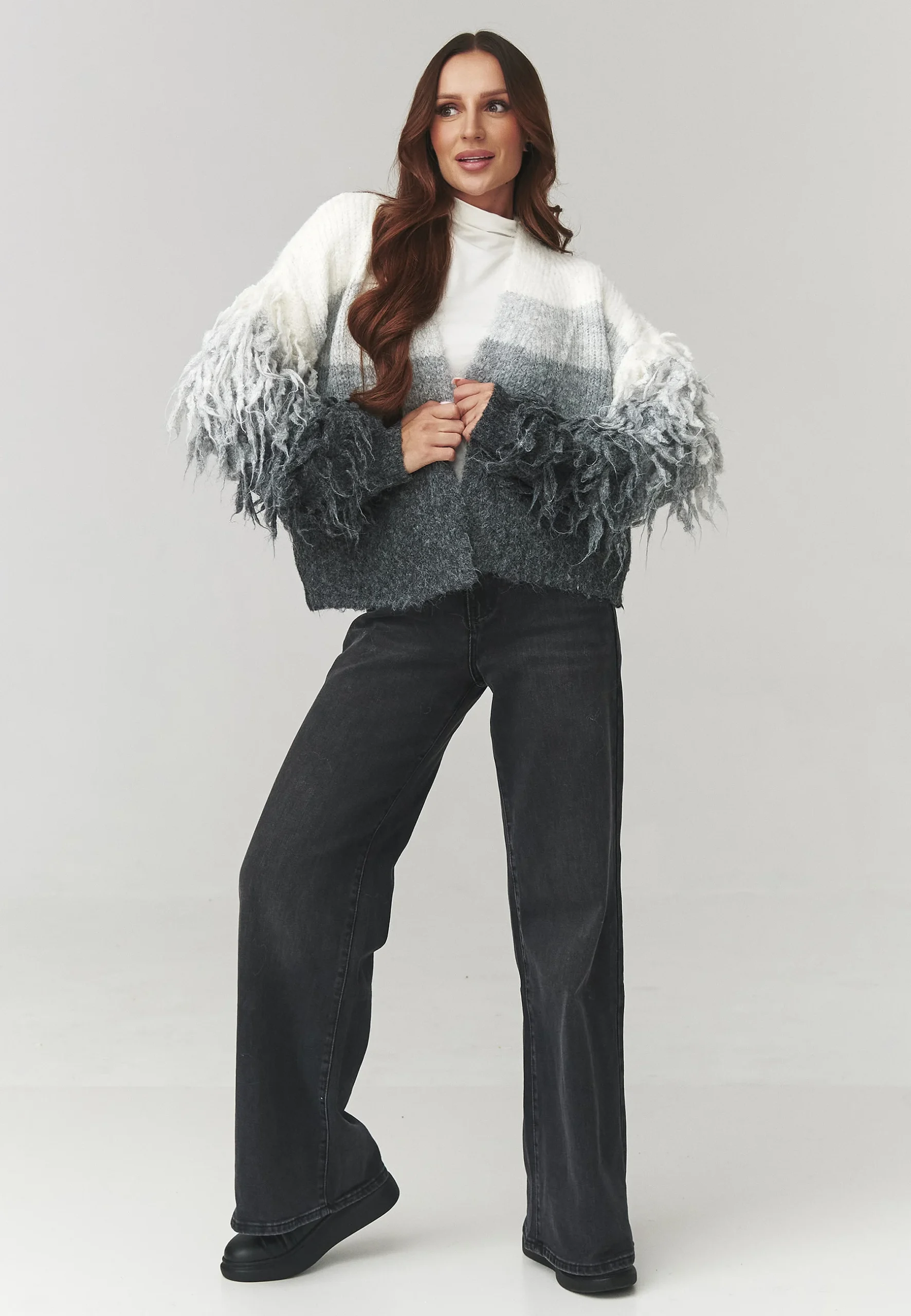 Cardigan gris – Image 2