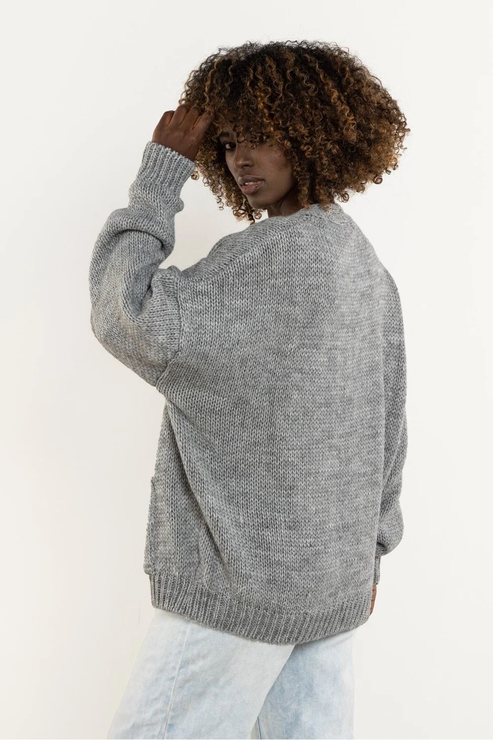 Cardigan gris – Image 3