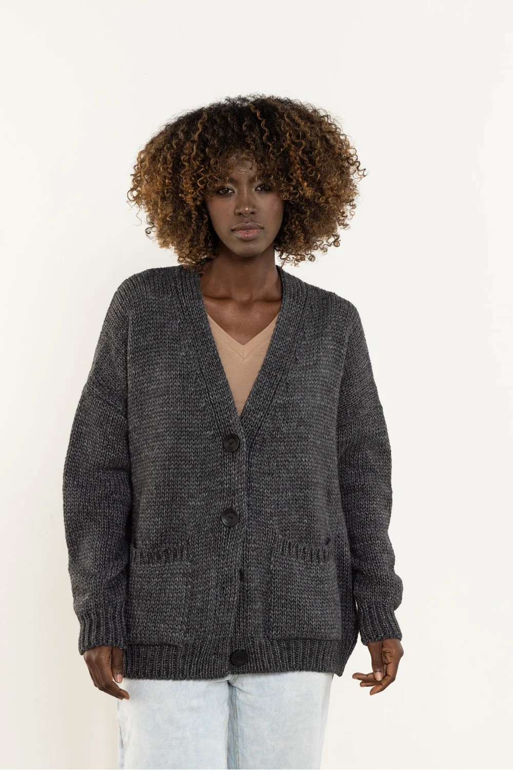 Cardigan gris