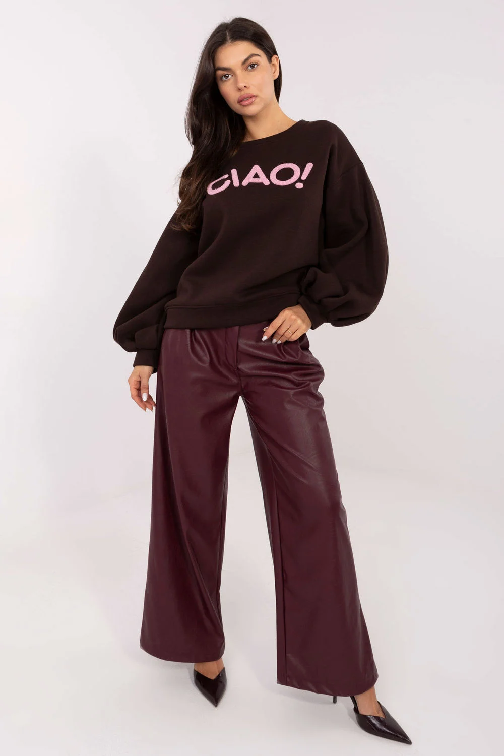 Sweatshirt brun – Image 2