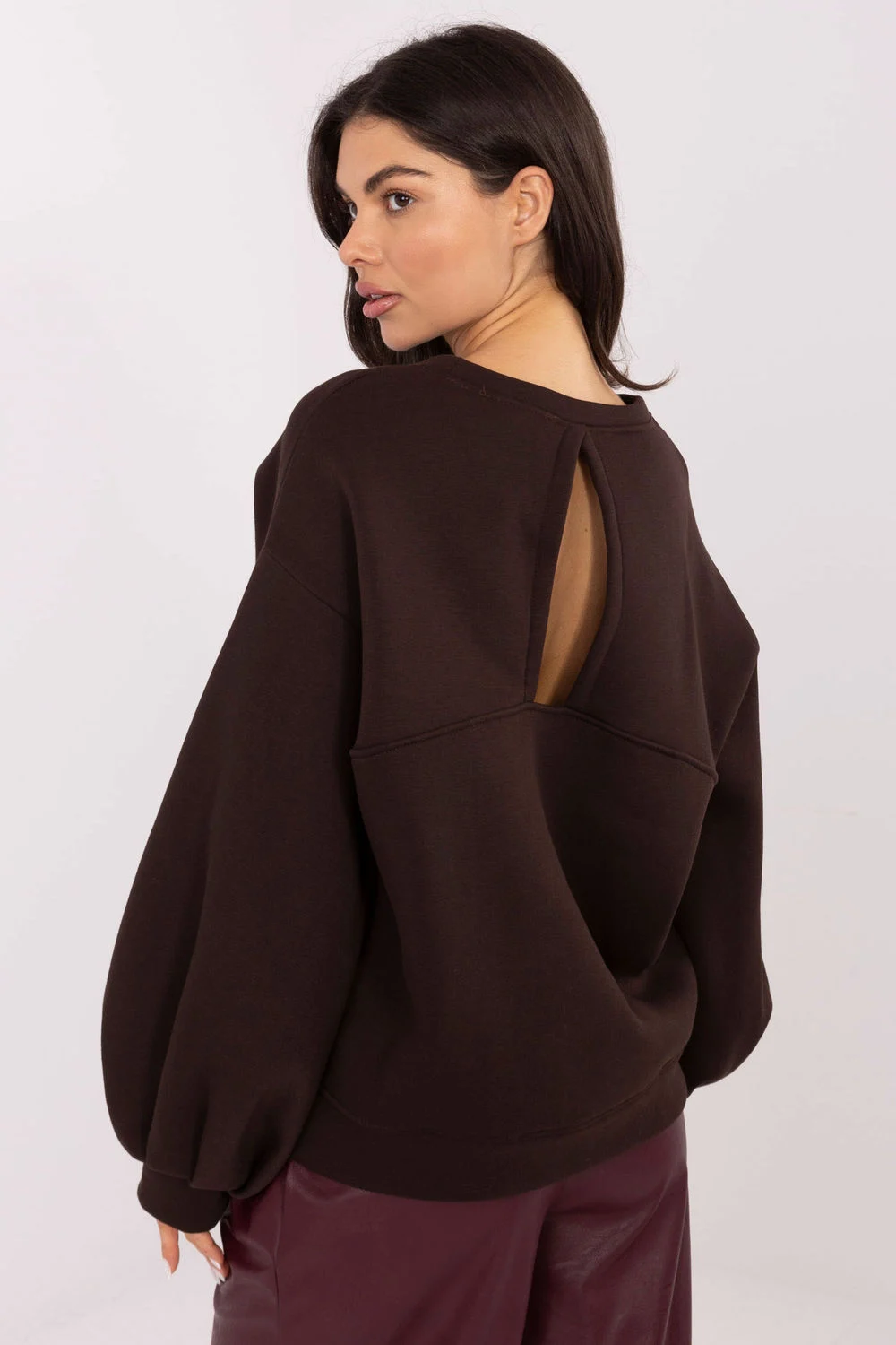 Sweatshirt brun – Image 3