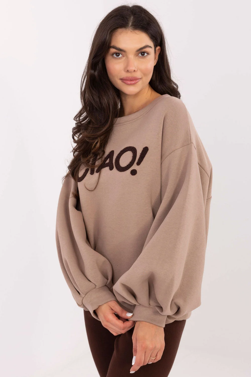 Sweatshirt beige
