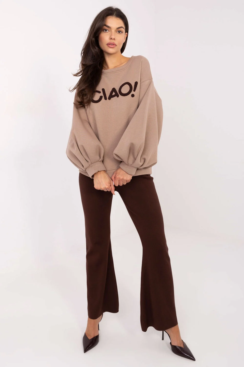Sweatshirt beige – Image 2