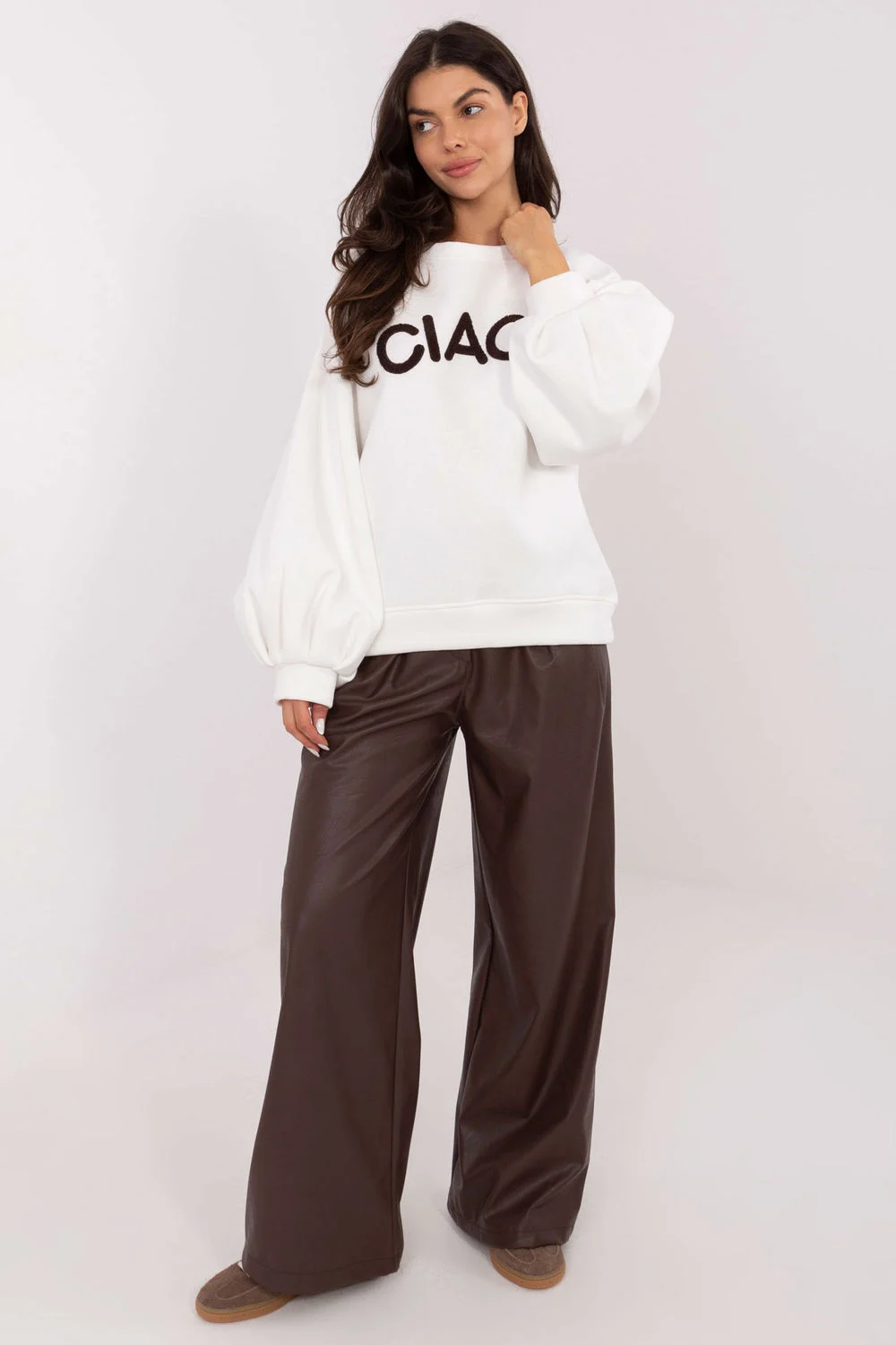 Sweatshirt beige – Image 2