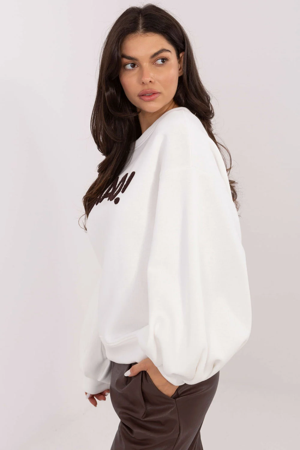 Sweatshirt beige – Image 3