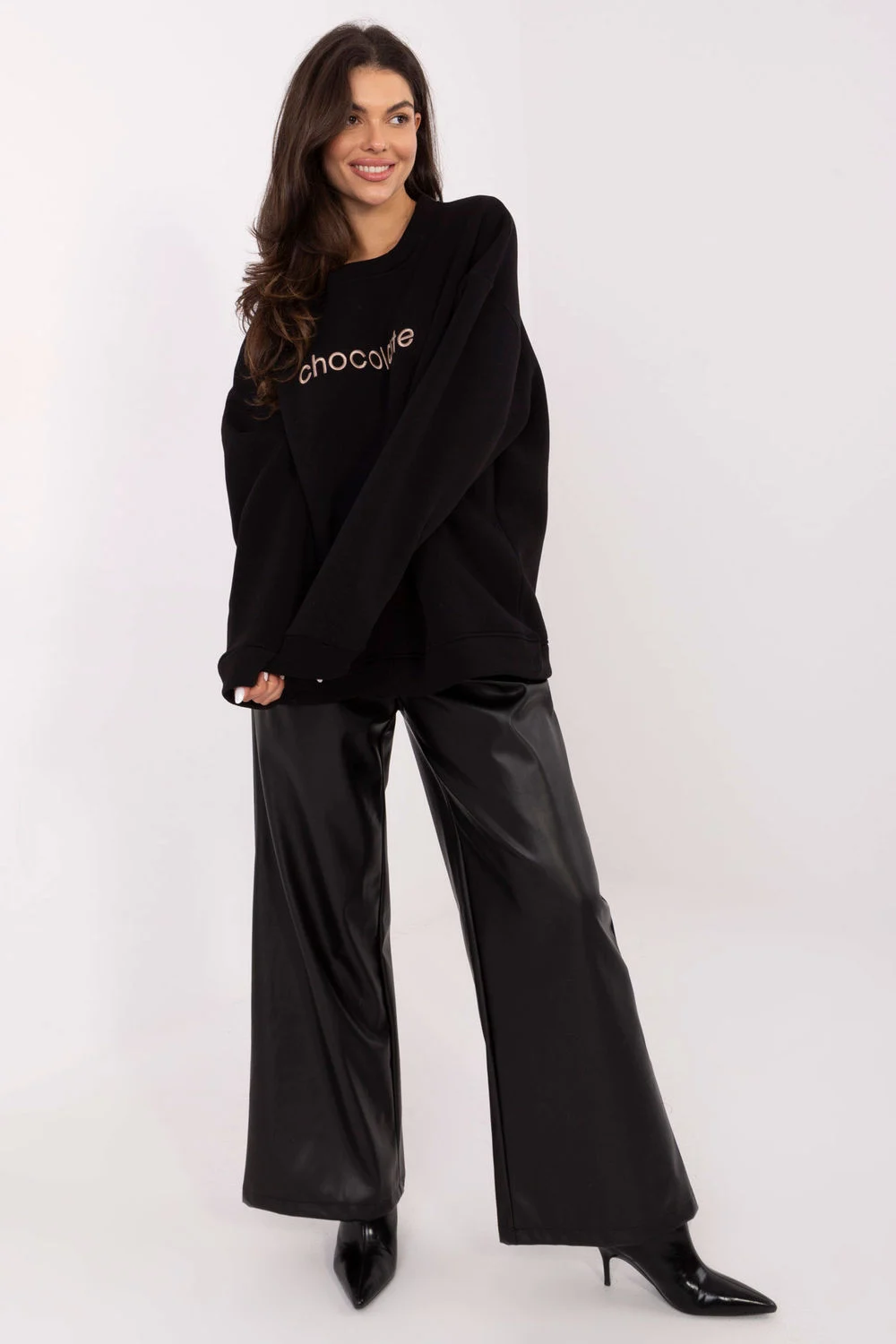 Sweatshirt noir – Image 2
