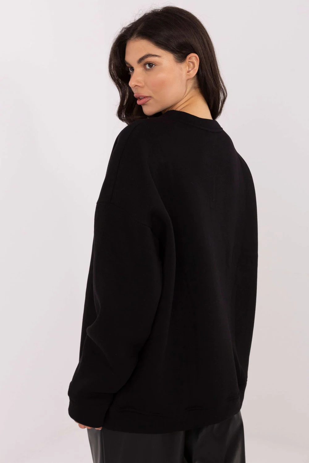 Sweatshirt noir – Image 3