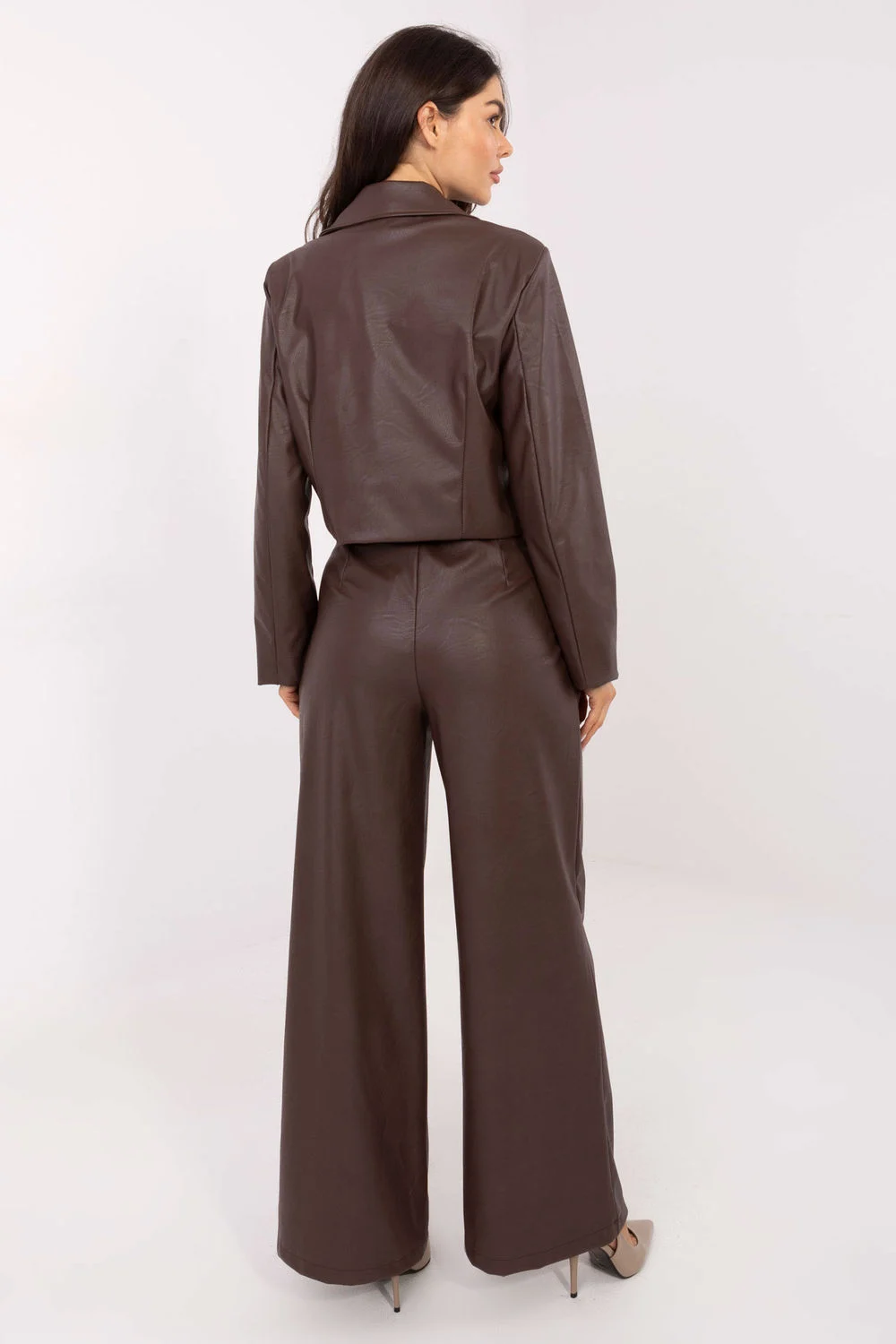 Pantalon femme brun – Image 3
