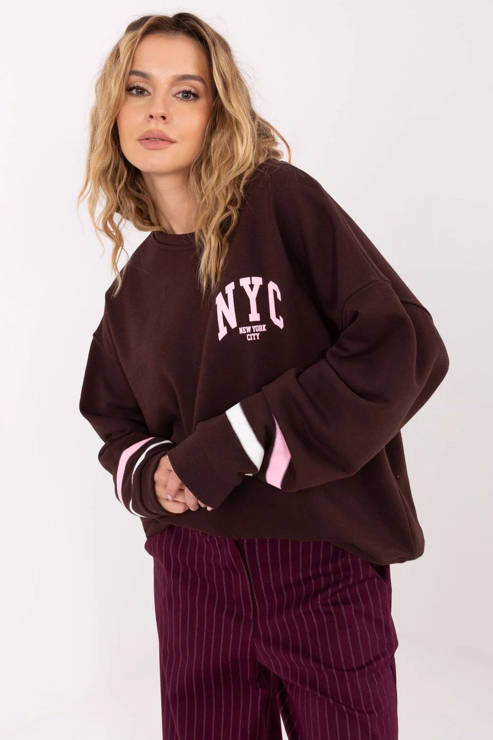Sweatshirt brun