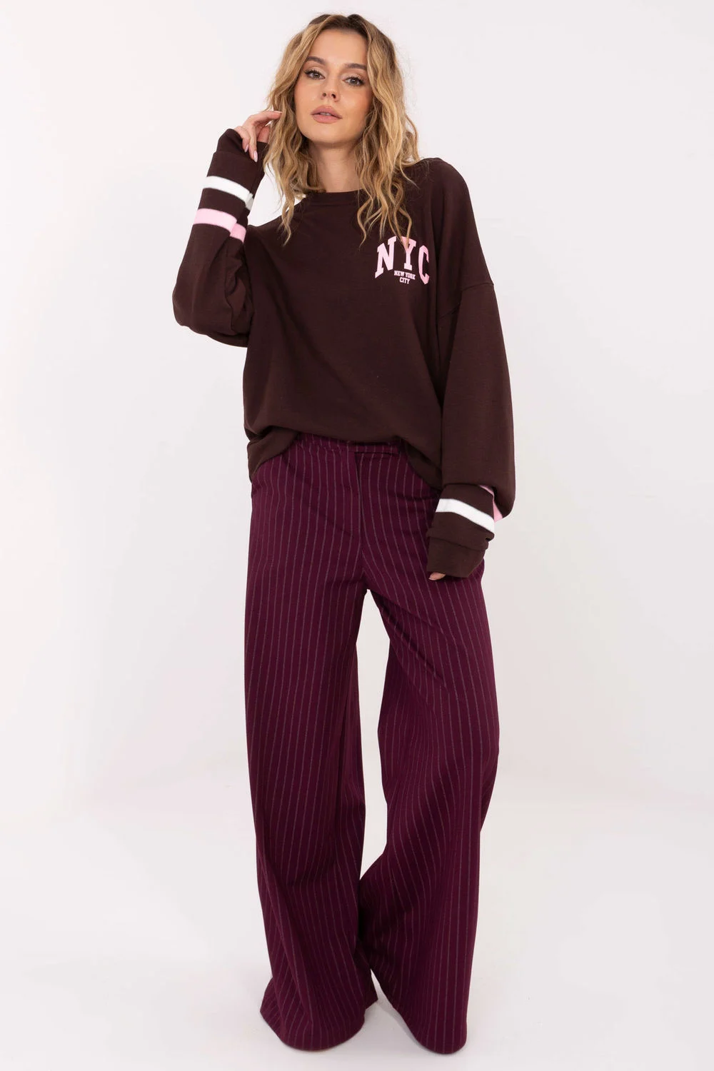 Sweatshirt brun – Image 4
