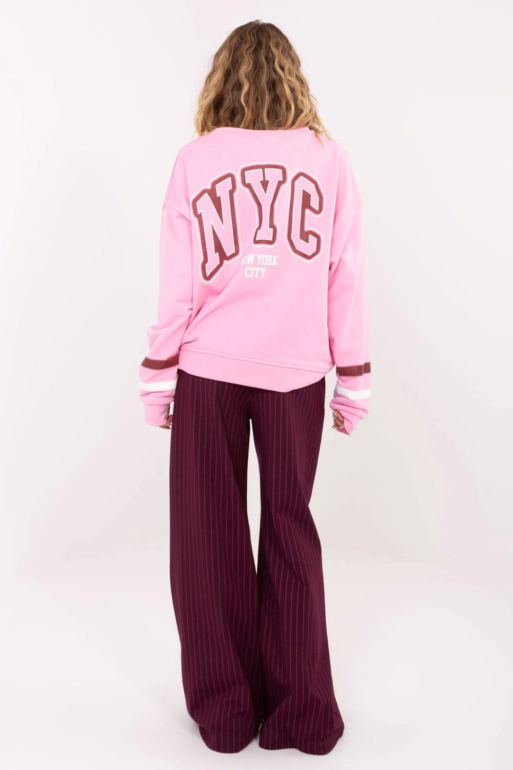 Sweatshirt rose – Image 3
