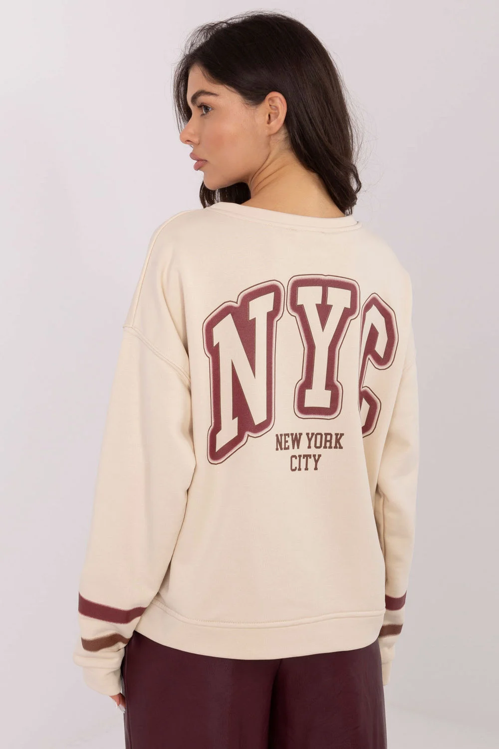 Sweatshirt beige – Image 3