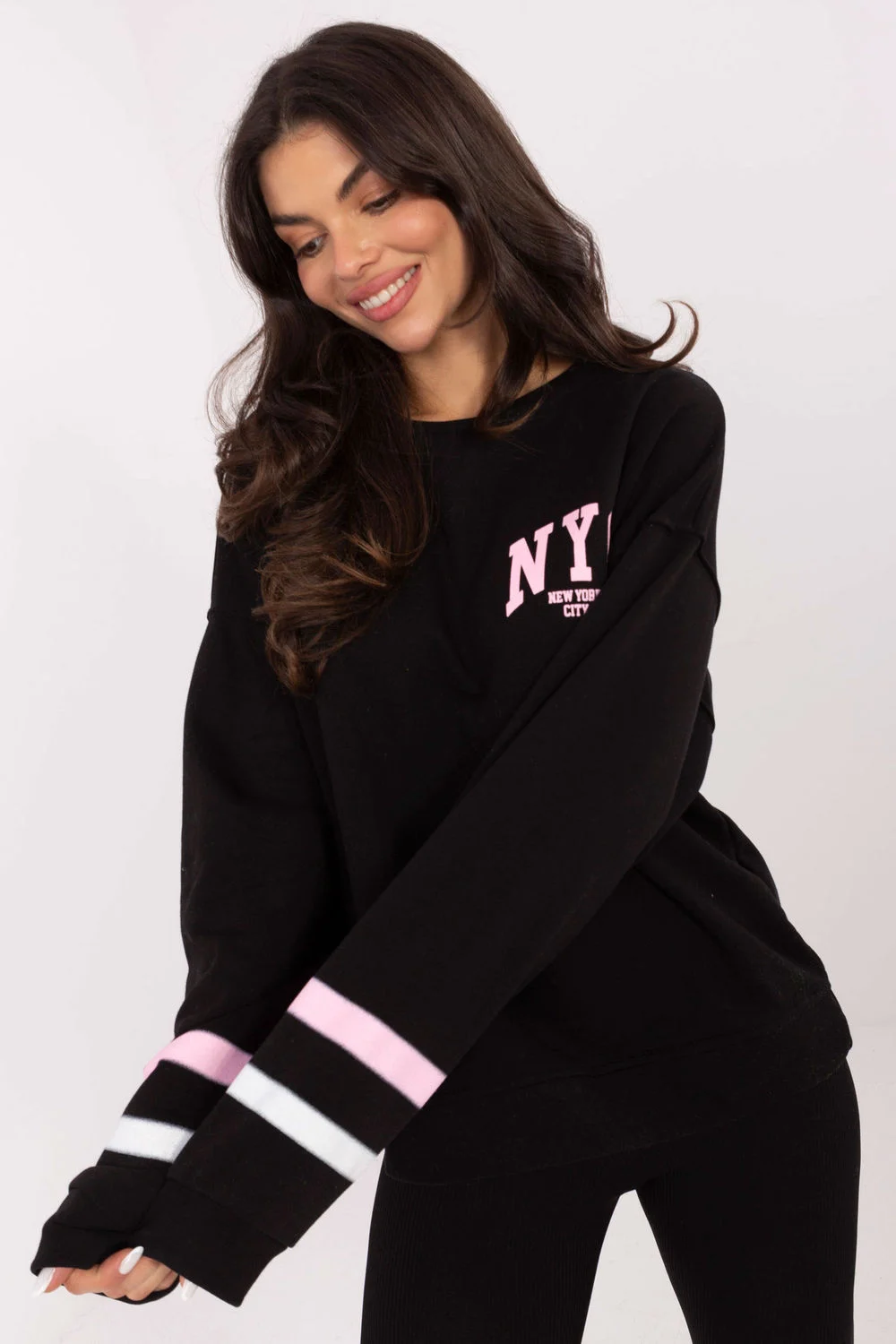 Sweatshirt noir – Image 2