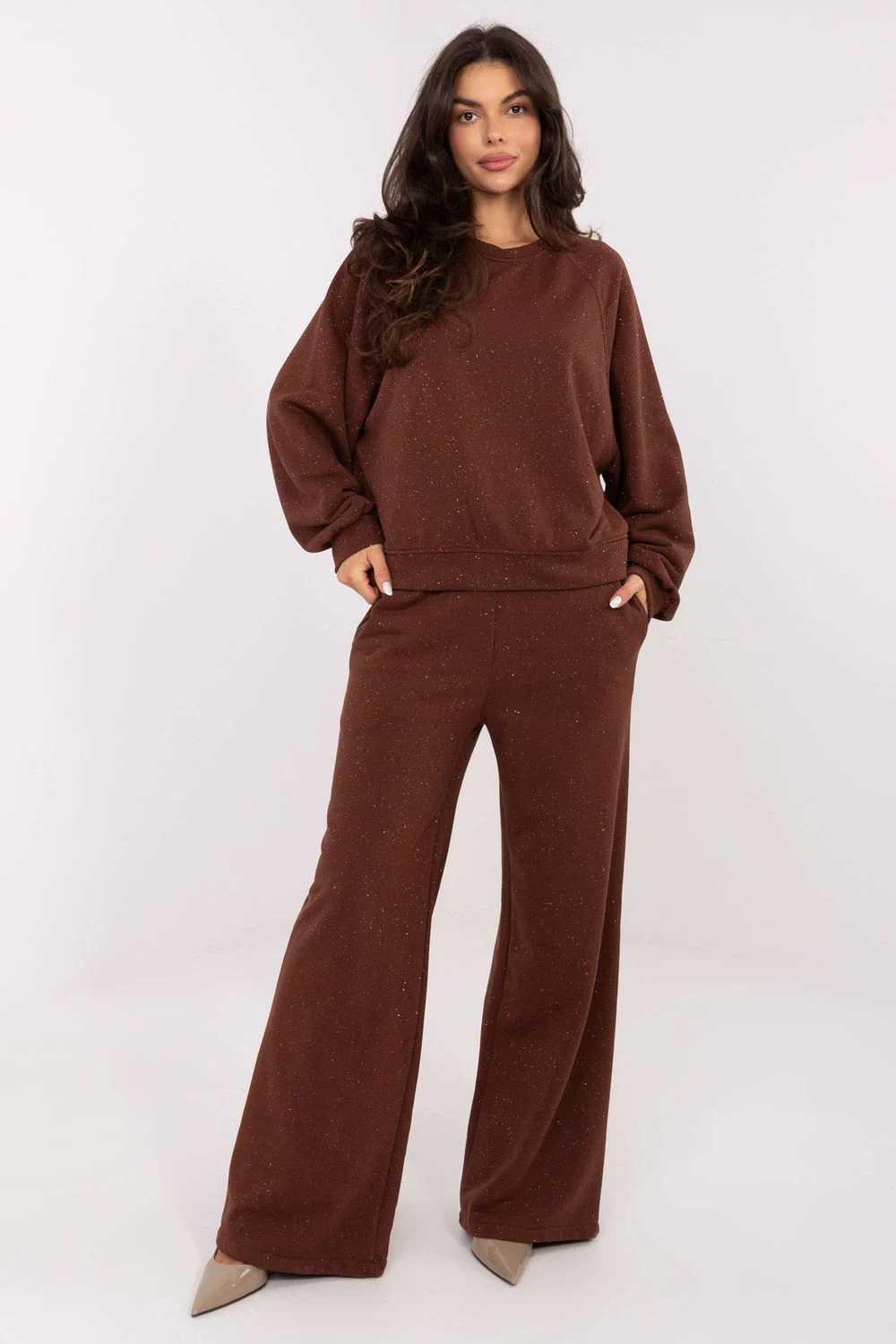 Sweatshirt brun – Image 2