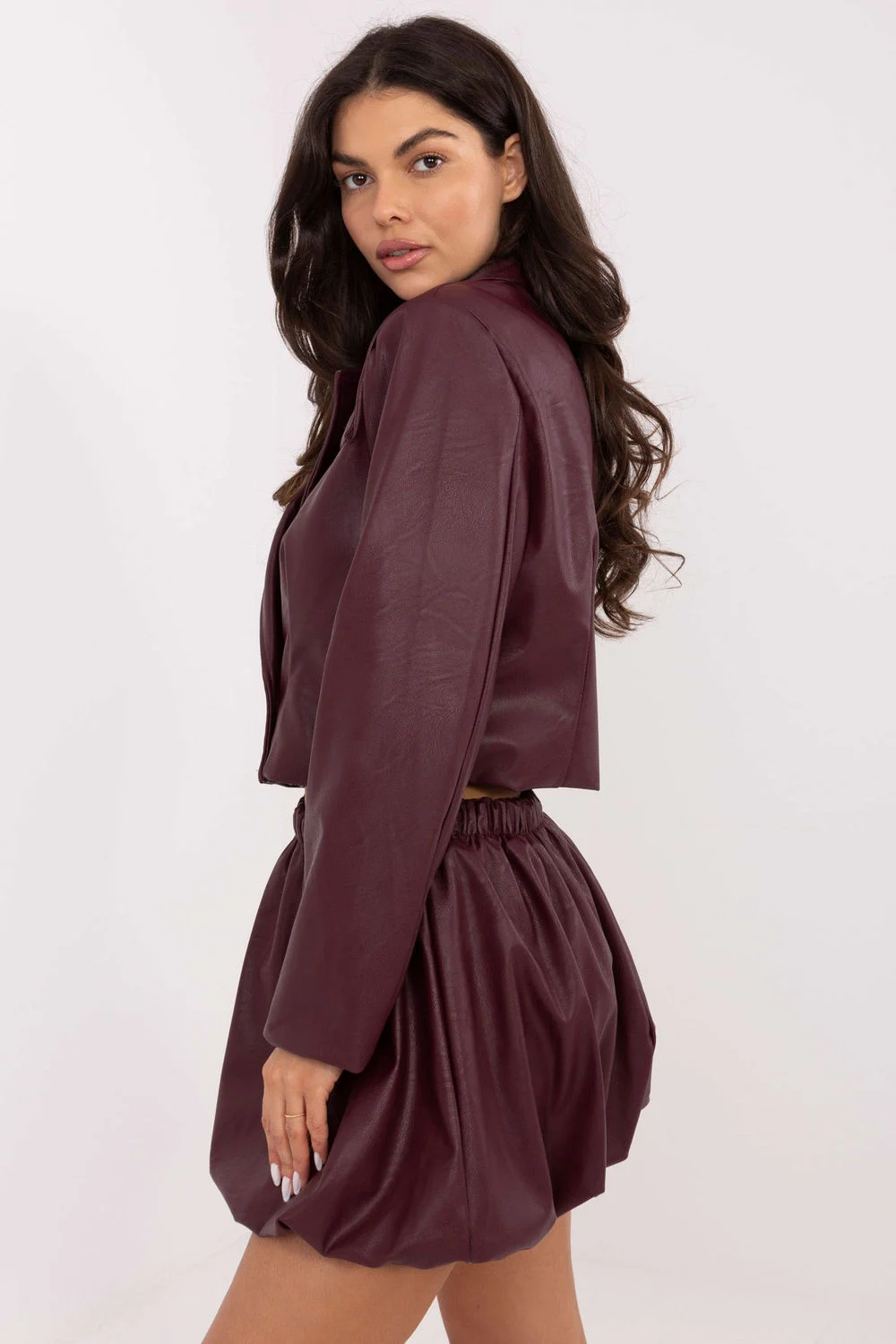 Jupe courte rouge – Image 2