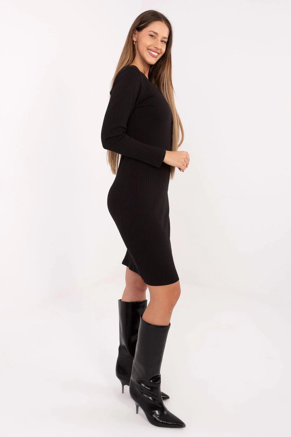 Robe de jour noire – Image 2