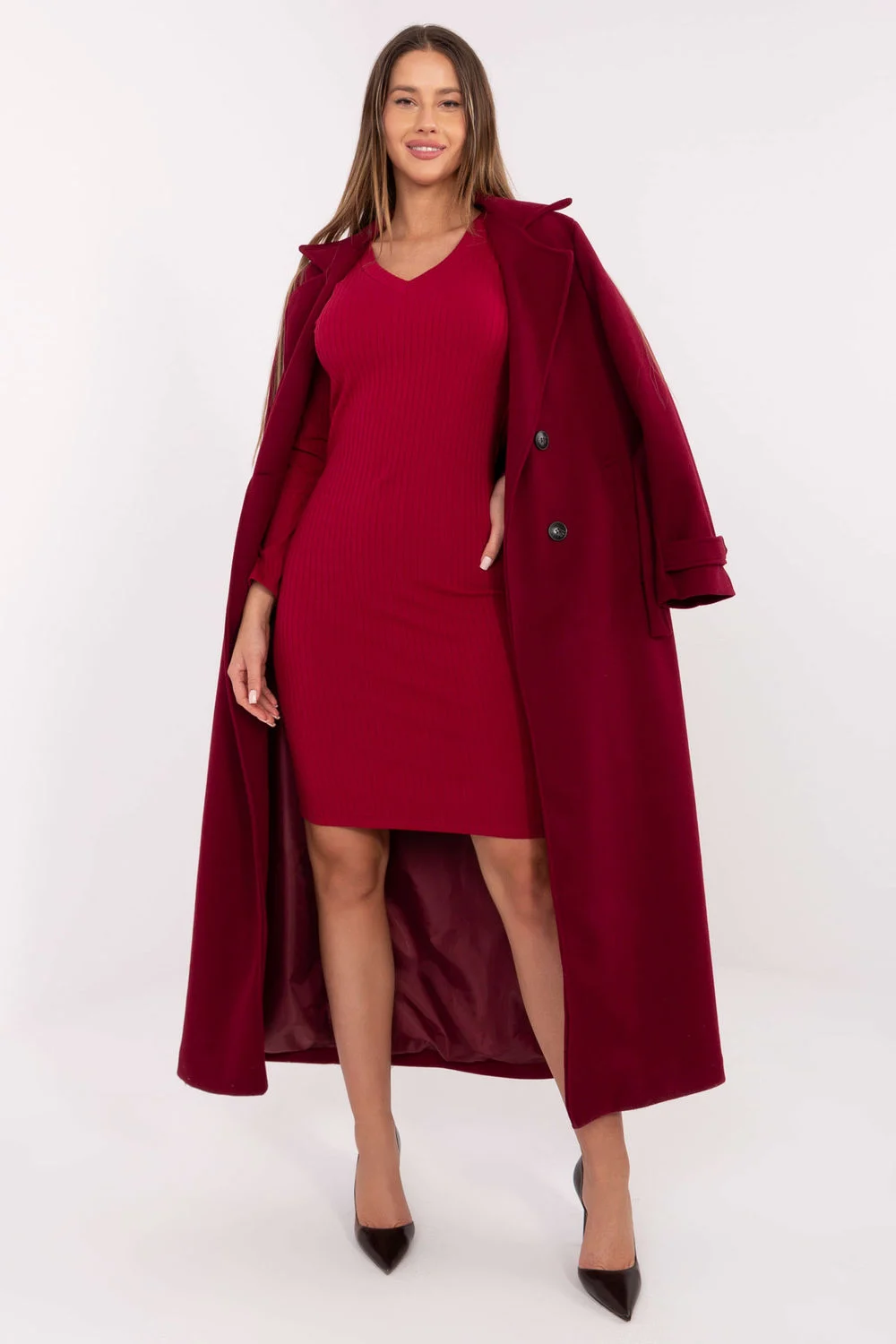 Robe de jour rouge – Image 2