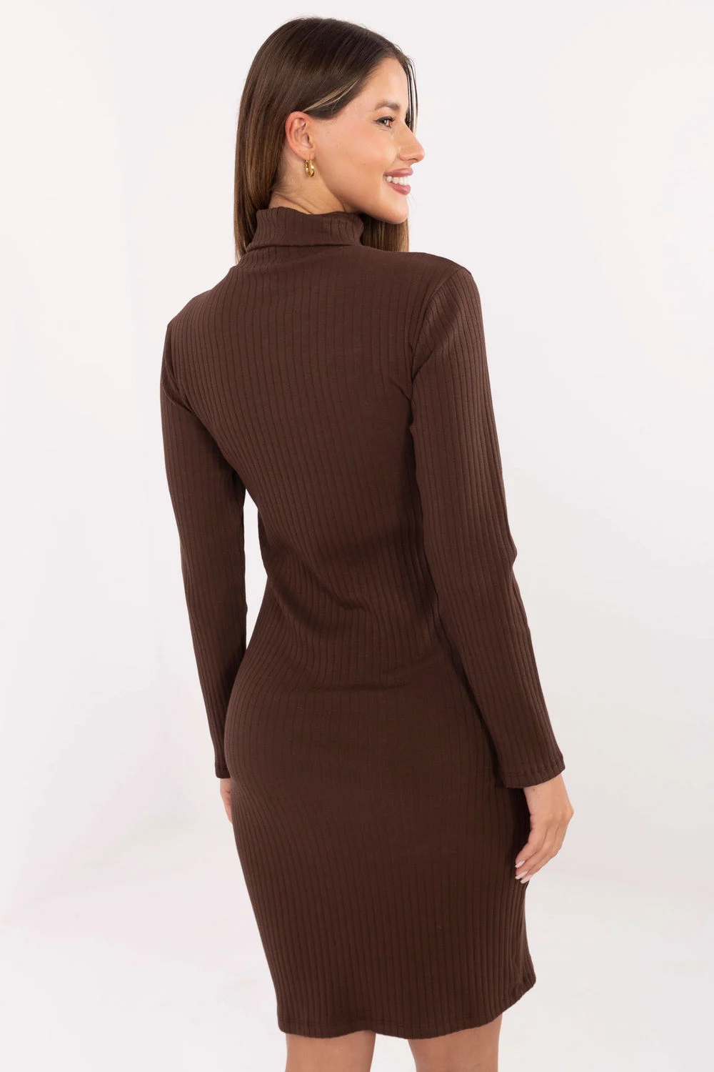 Robe de jour brune – Image 3