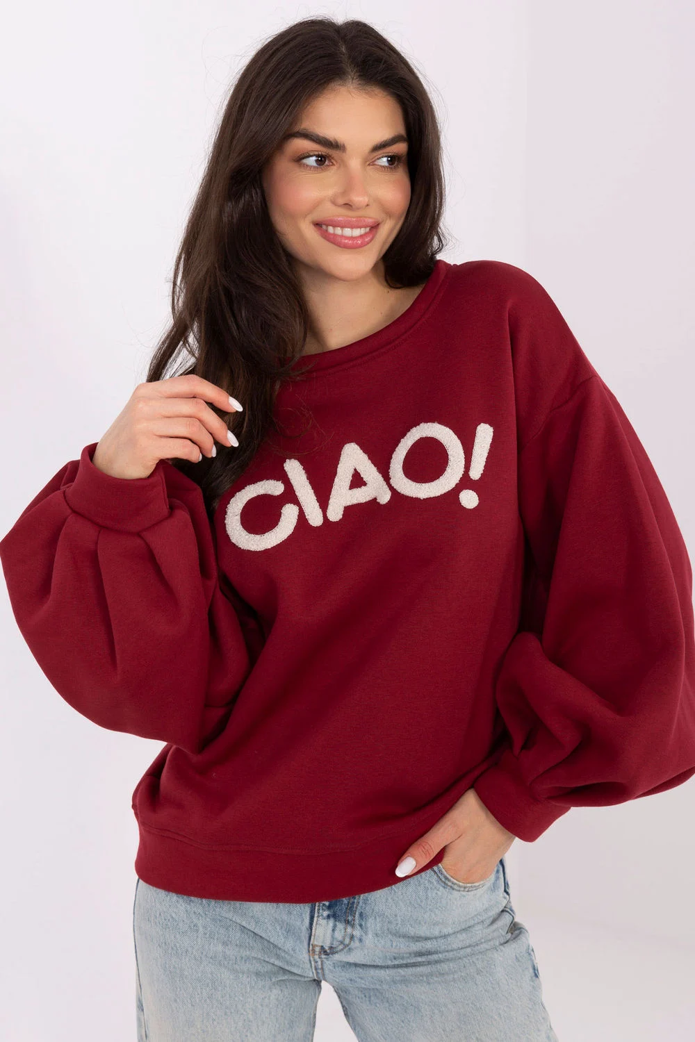 Sweatshirt rouge