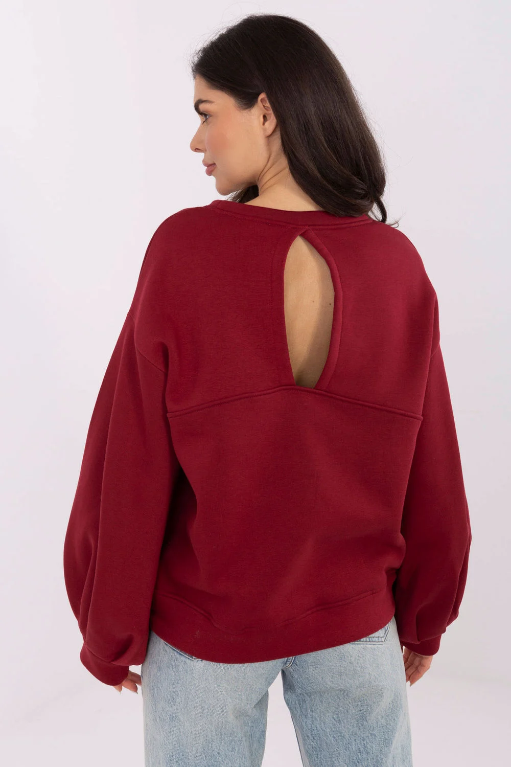 Sweatshirt rouge – Image 3