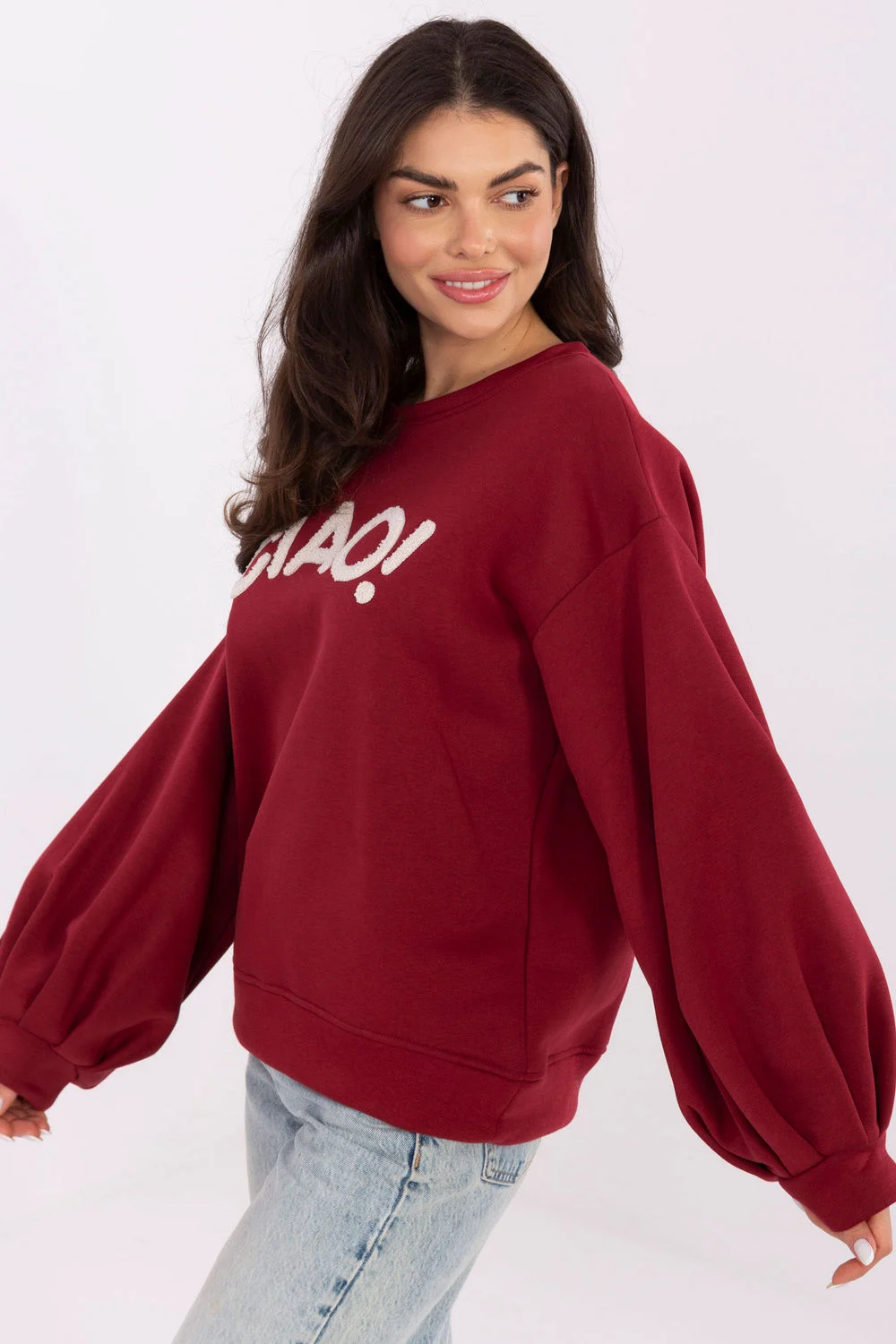 Sweatshirt rouge – Image 4