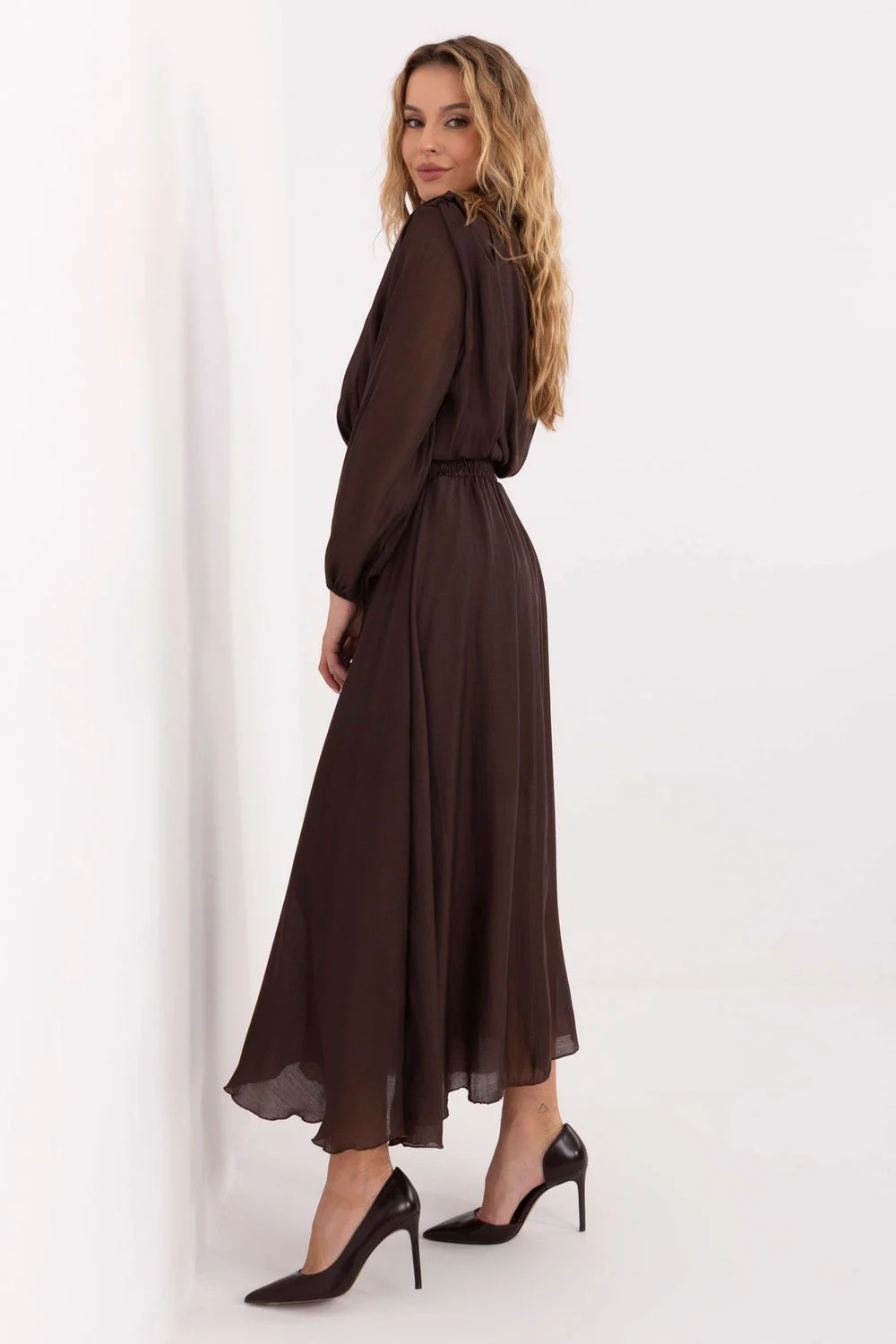 Robe de jour brune – Image 2