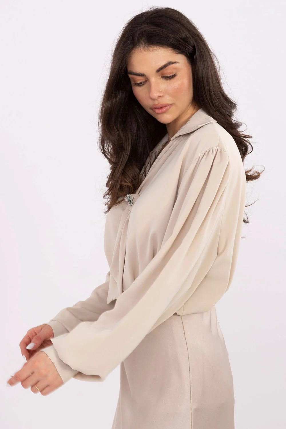 Chemisier beige – Image 3