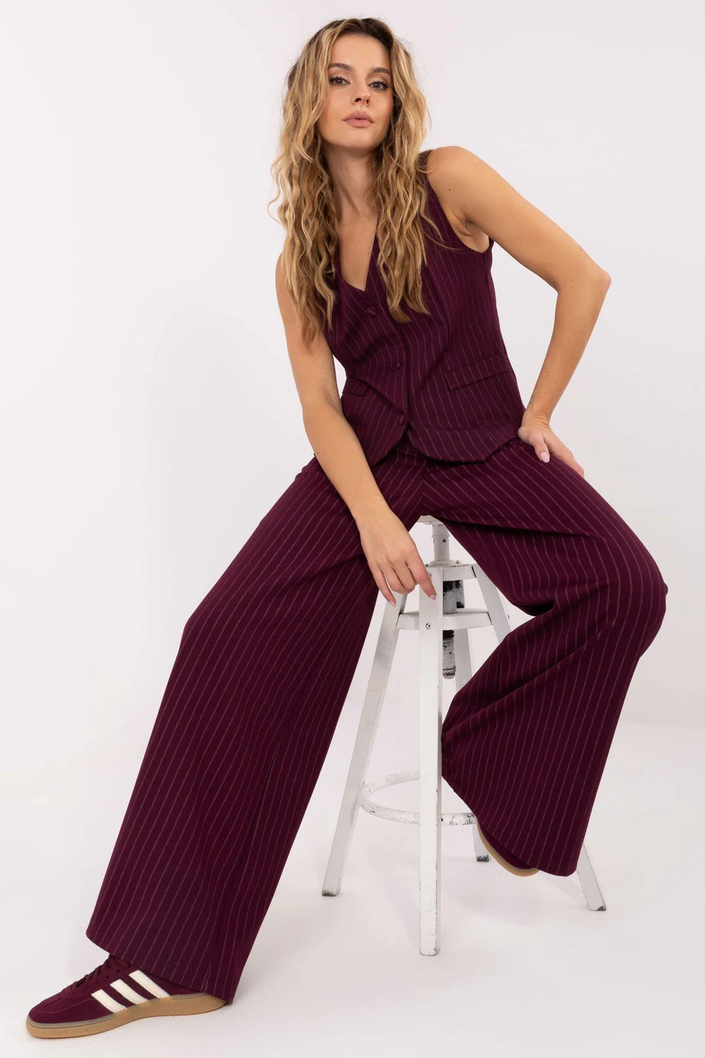 Pantalon femme rouge – Image 4