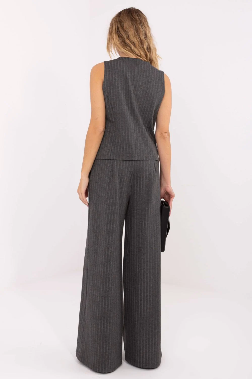 Pantalon femme gris – Image 4