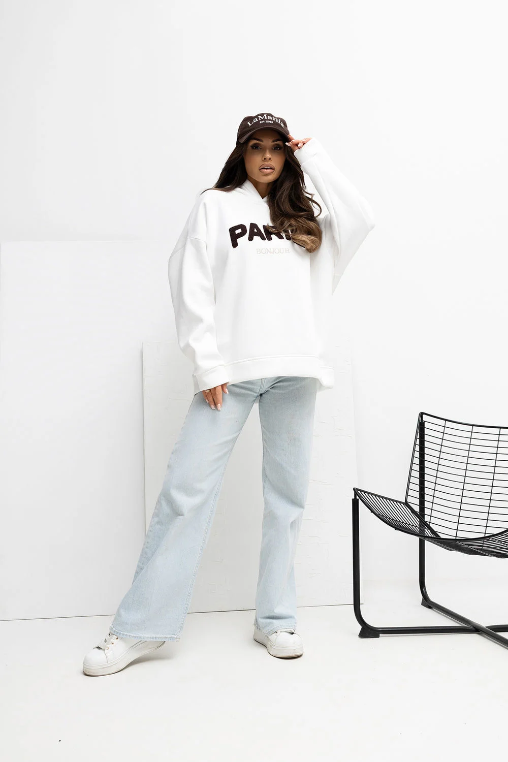 Sweatshirt beige – Image 2