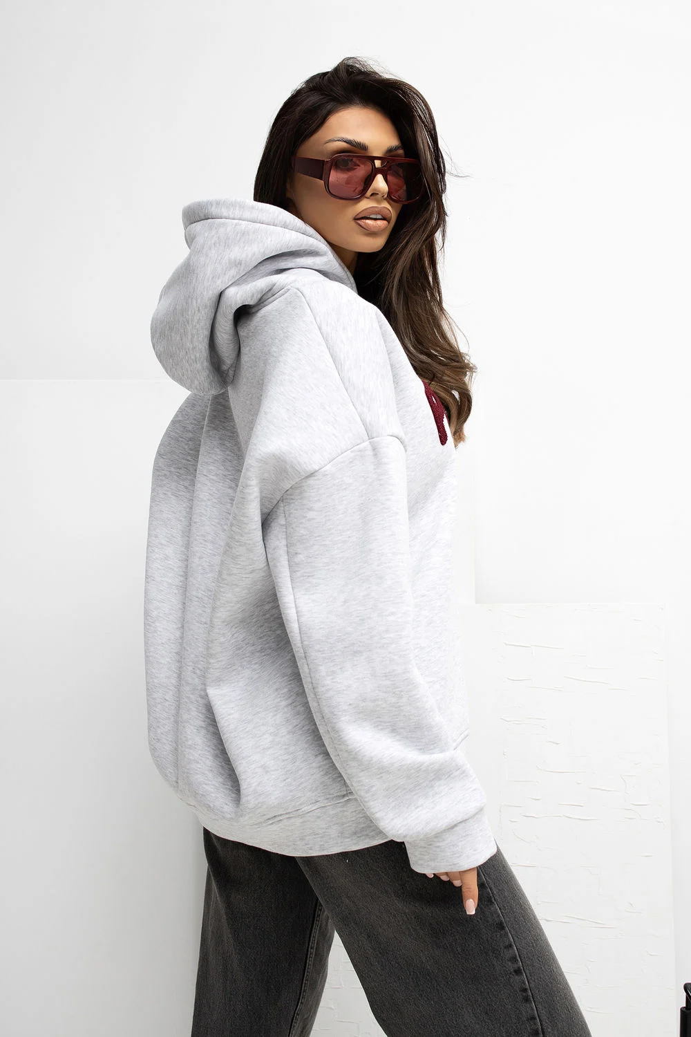 Sweatshirt gris – Image 3