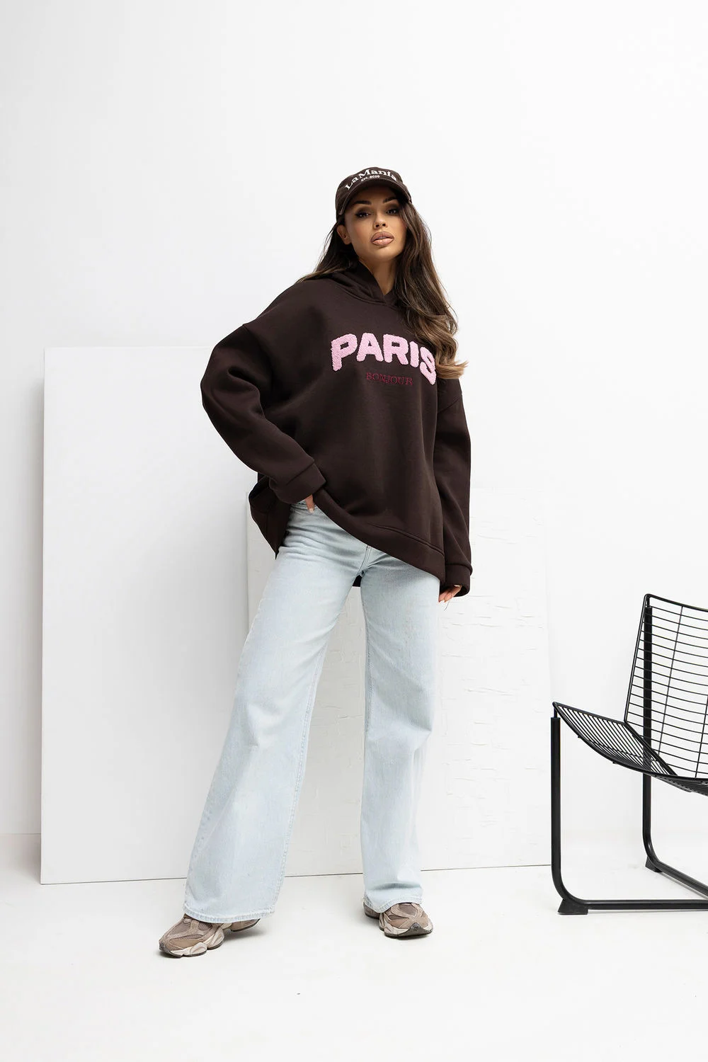 Sweatshirt brun – Image 2