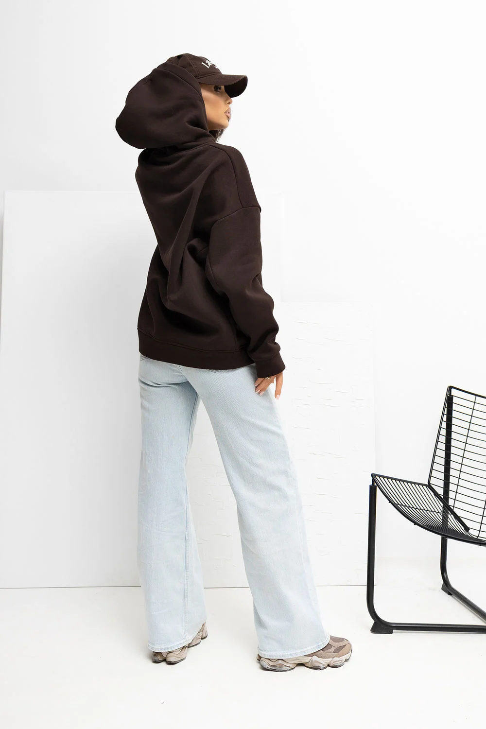 Sweatshirt brun – Image 3
