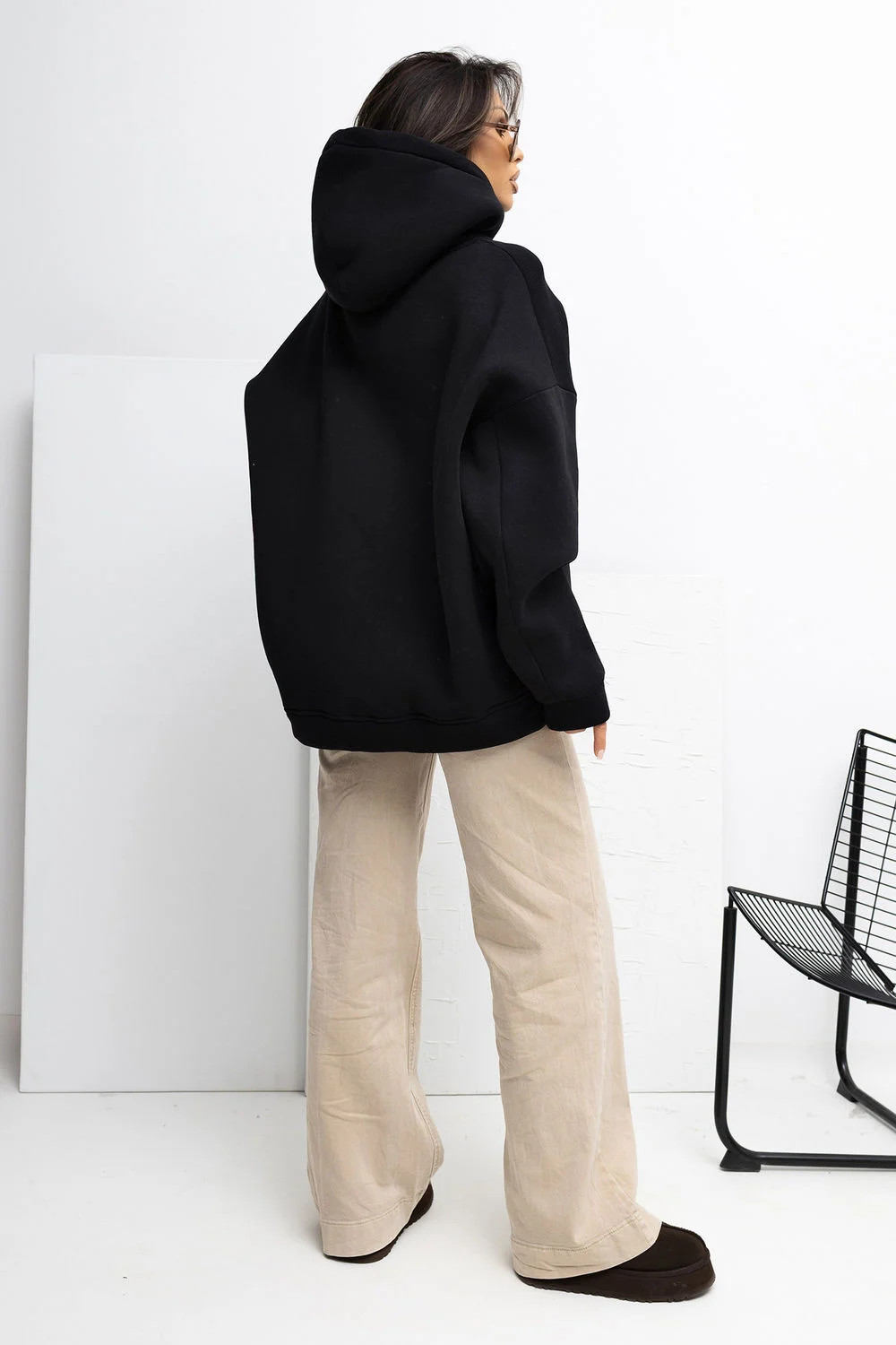 Sweatshirt noir – Image 3