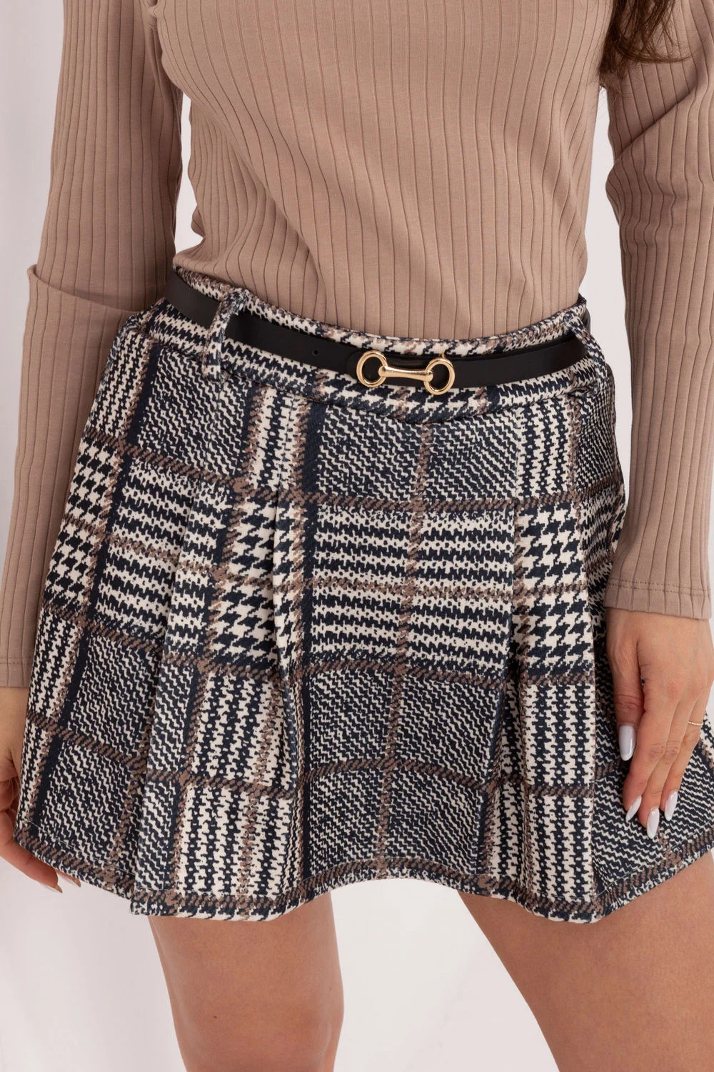 Short-jupe bleu marine – Image 4