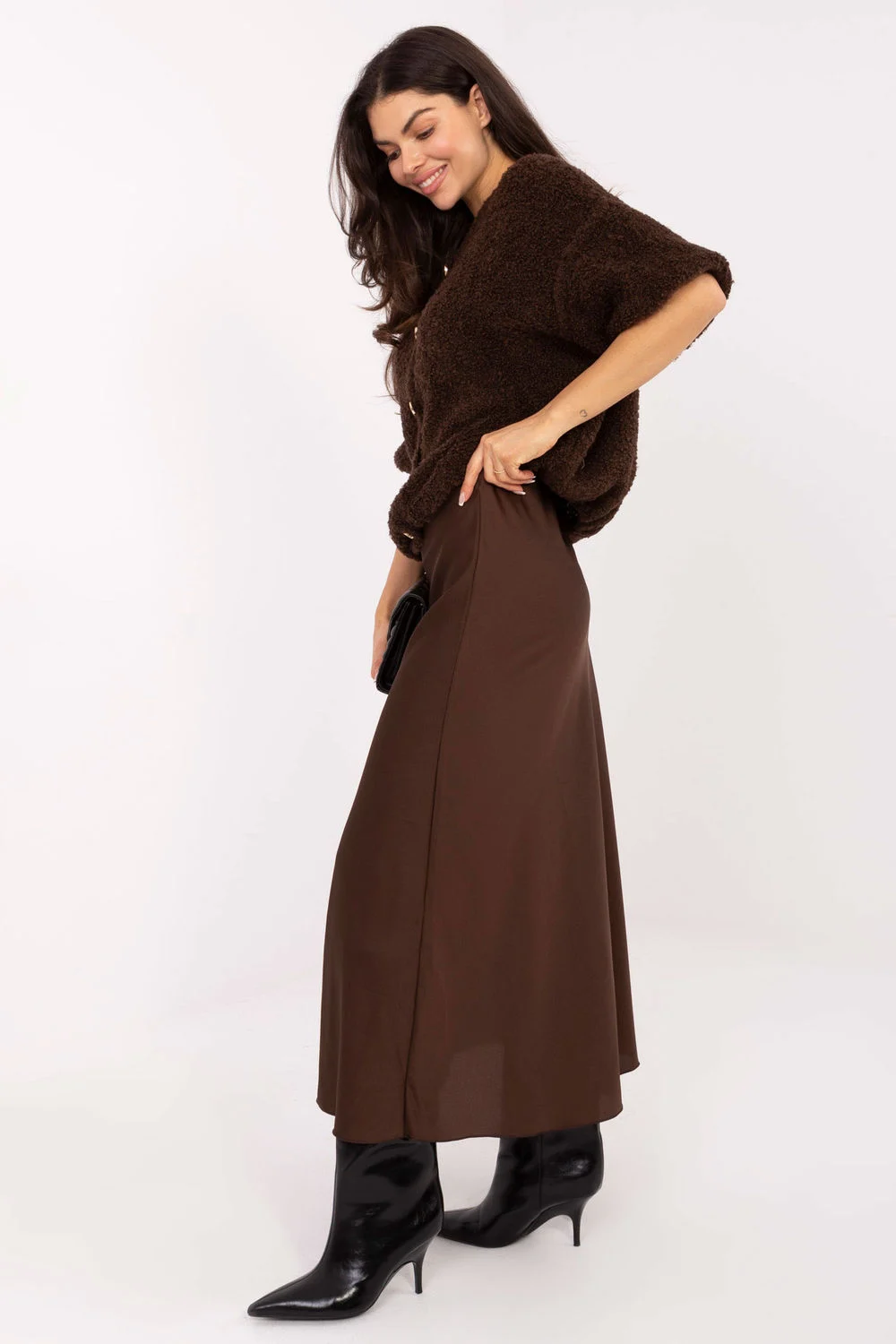 Jupe longue brun – Image 2