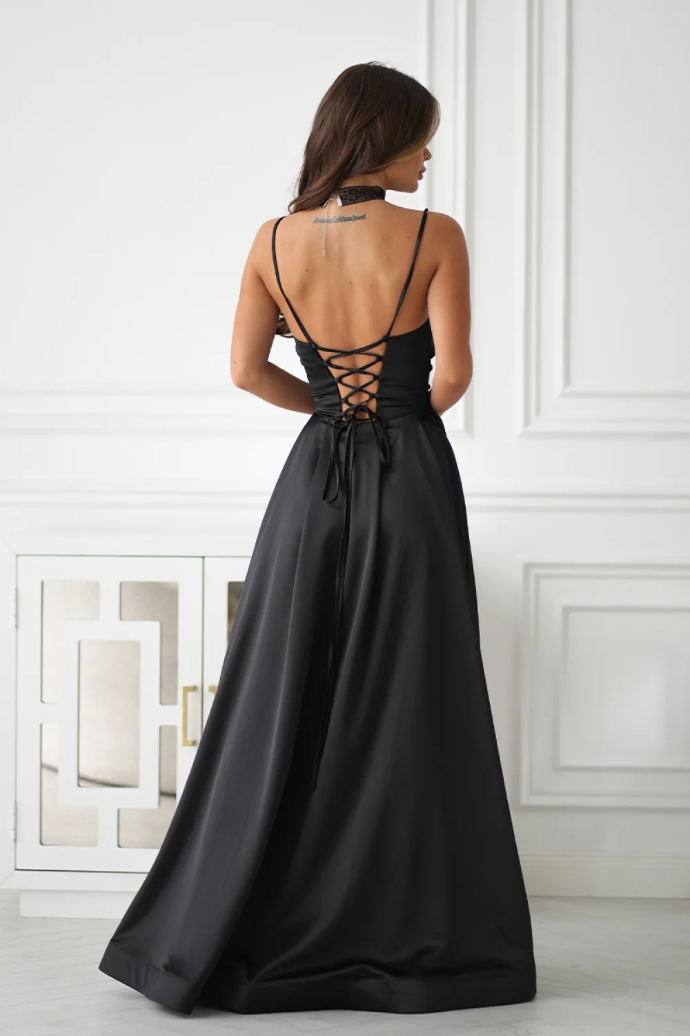 Robe longue noire – Image 3