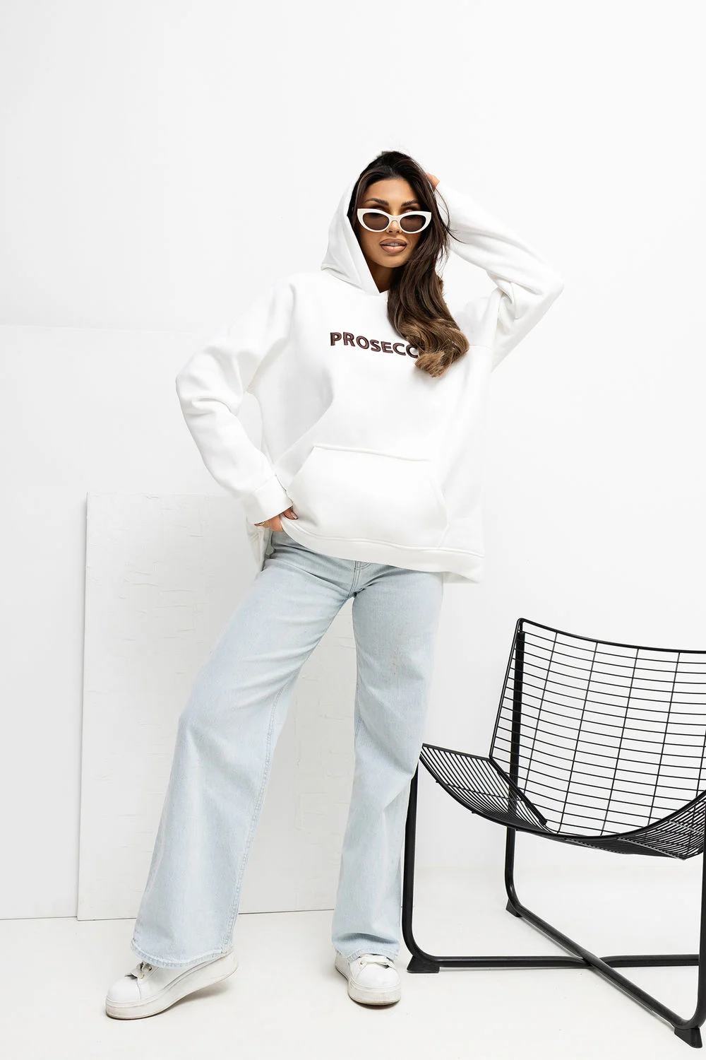 Sweatshirt beige – Image 2