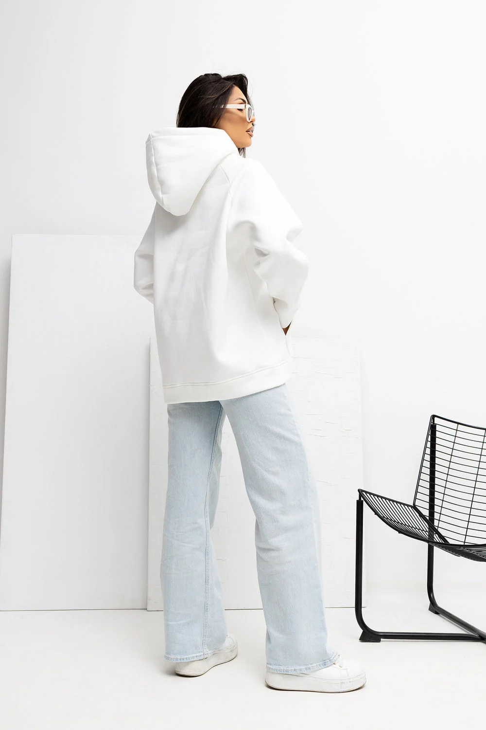 Sweatshirt beige – Image 3