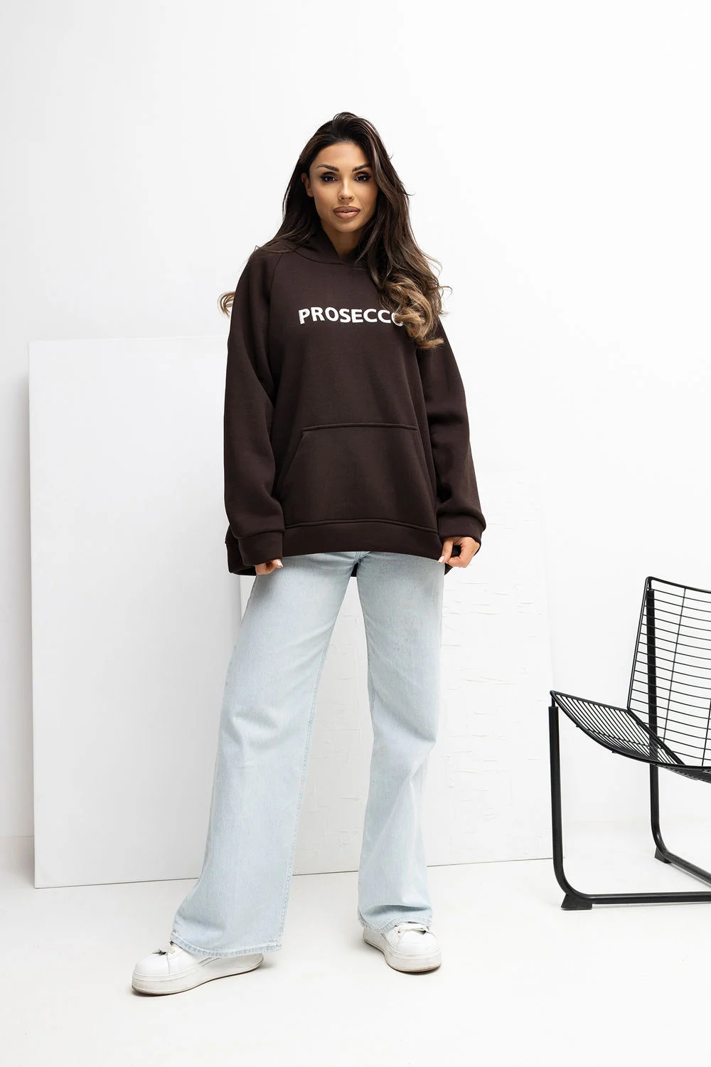 Sweatshirt brun – Image 2