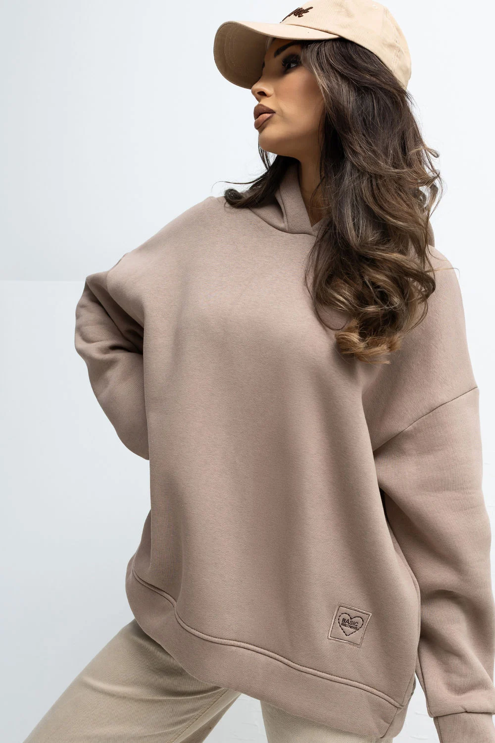 Sweatshirt beige